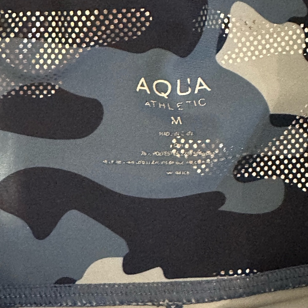 Aqua by Bloomingdale’s Athletic Camouflage Leggings - Picture 4 of 7